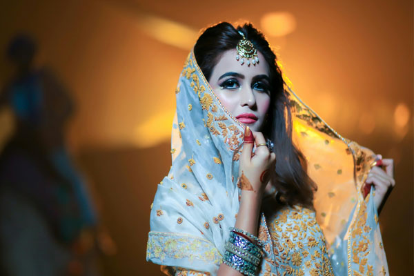 Romantisches Braut Make-up